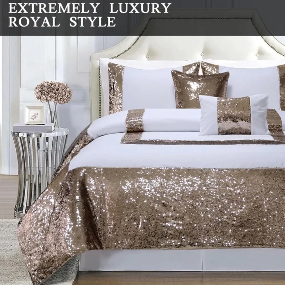 Glitter Flip Sequins Comforter Set